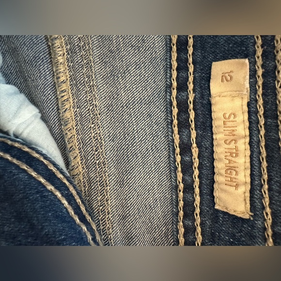 Seven7 Slim Straight Leg Faded Jeans - Picture 8 of 10